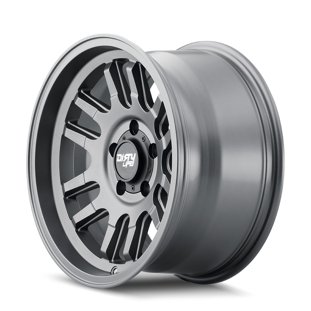 dirty life canyon 9310 satin graphite 17x9 6-135 0mm 87.1mm