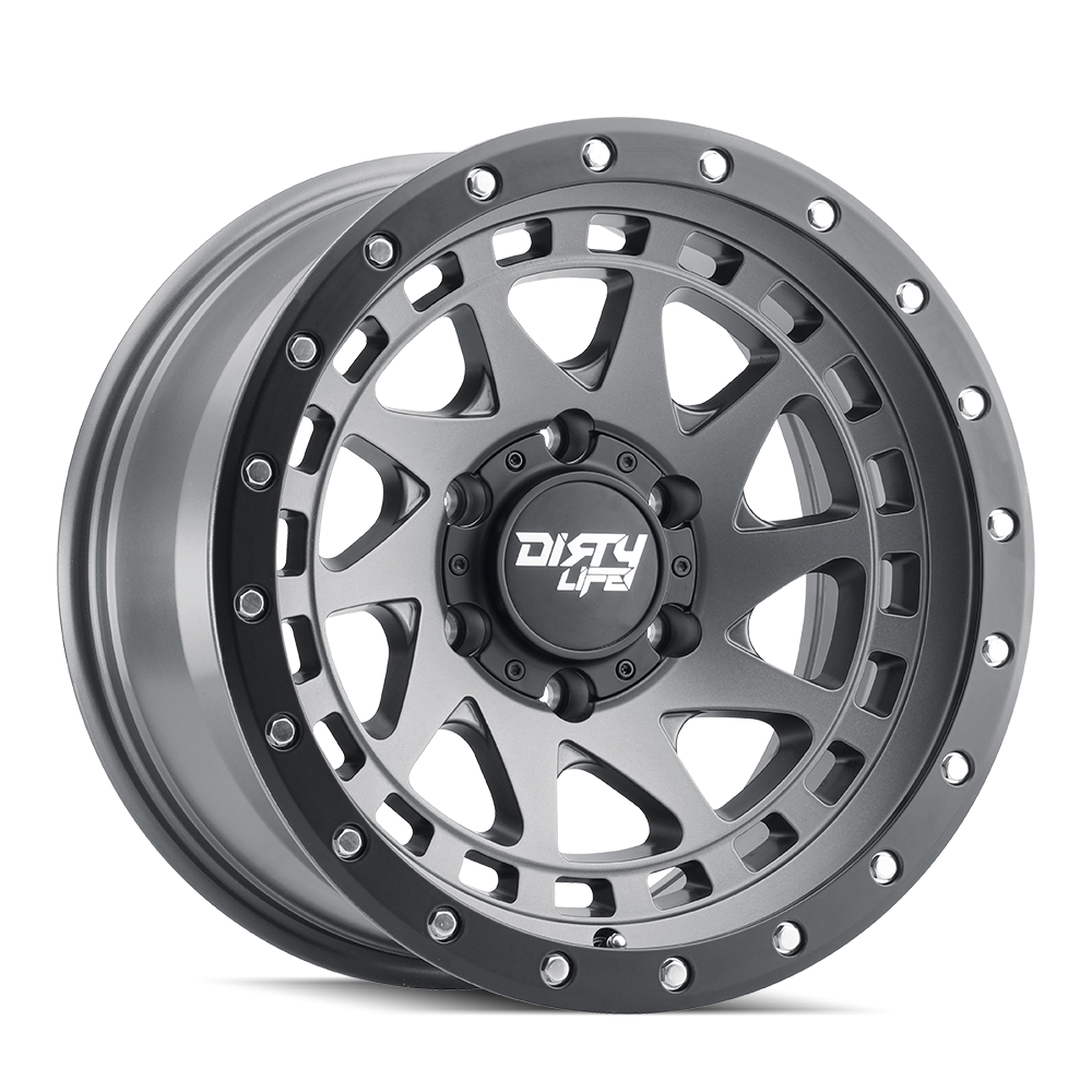 DIRTY LIFE ENIGMA PRO 9311 SATIN GRAPHITE 17X9 5-127 -12MM 71.5MM