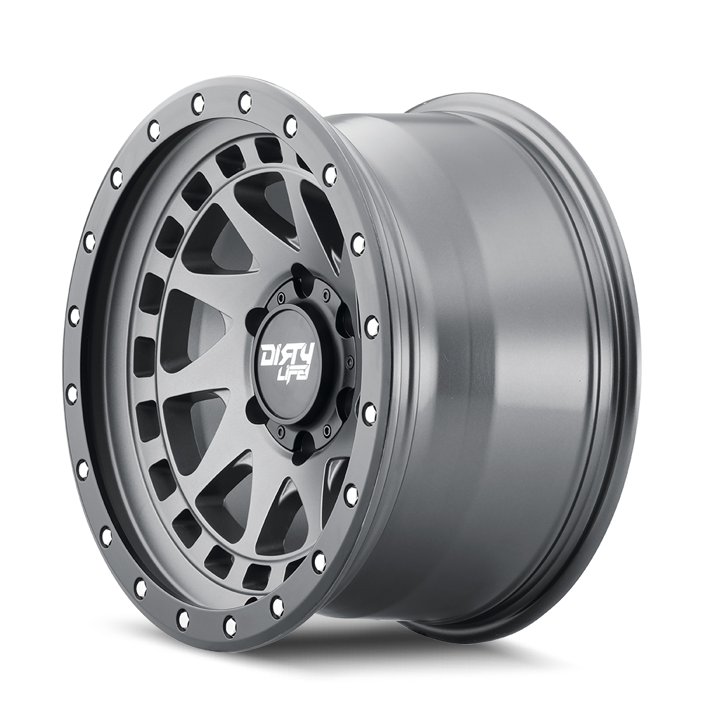 dirty life enigma pro 9311 satin graphite 17x9 5-127 -12mm 71.5mm