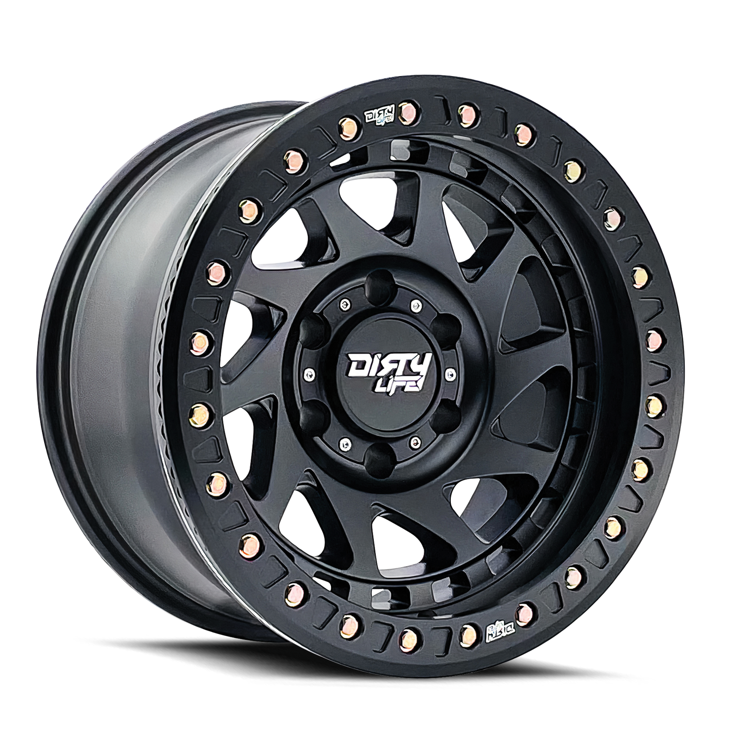DIRTY LIFE ENIGMA RACE 9313 MATTE BLACK 17X9 5-127 -38MM 78.1MM
