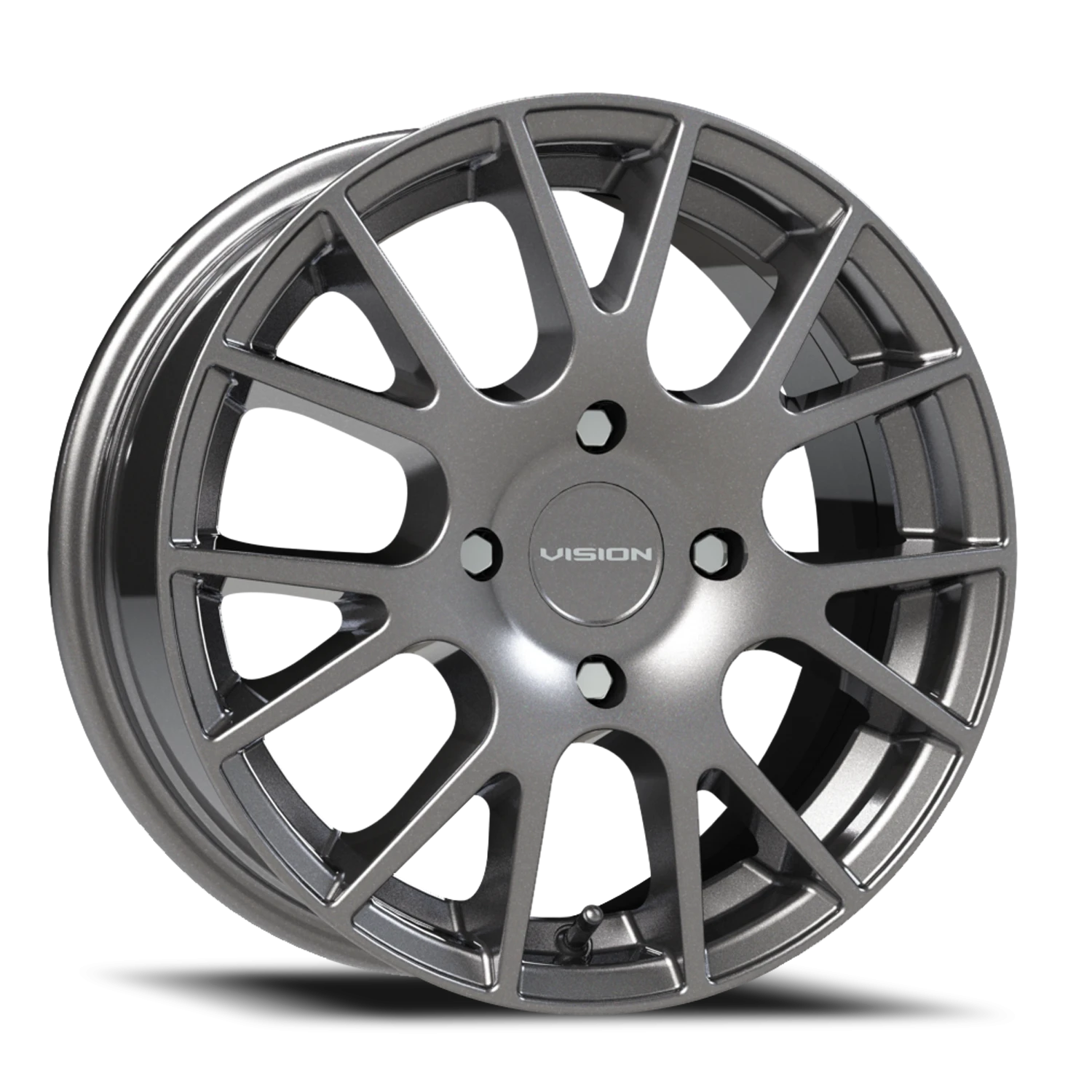 Vision Hellion 15X6.5 Gunmetal - 4-4.5 (4-114.3)