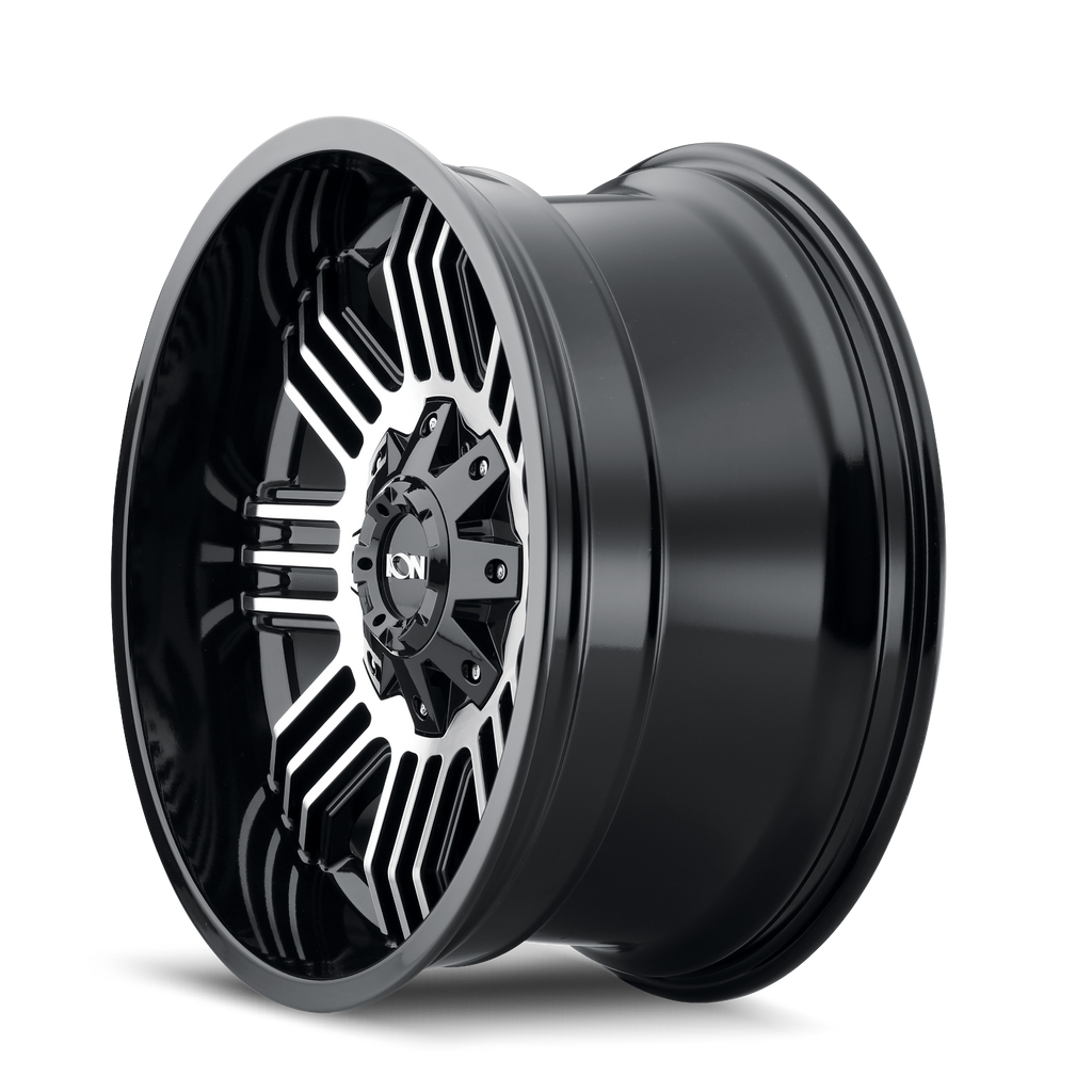 ion 144 satin black machined 20x9 6-135/6-139.7 18mm 106mm