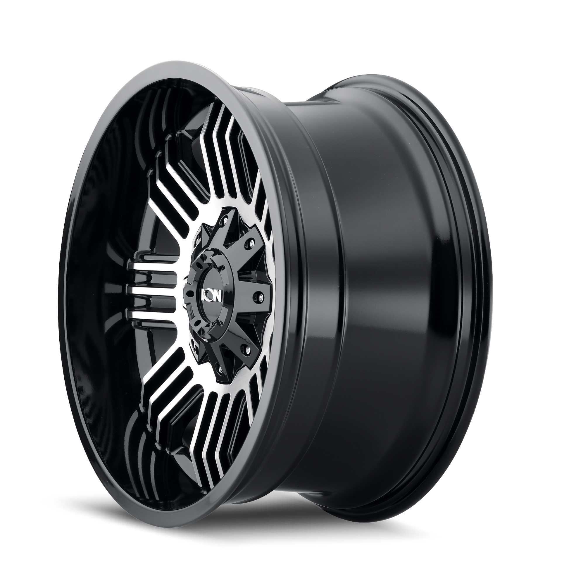ion 144 satin black machined 20x9 6-135/6-139.7 18mm 106mm