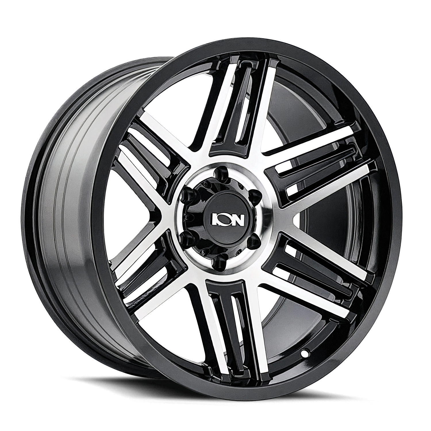 ION 147 GLOSS BLACK MACHINED 17X9 8-170 0MM 125.2MM
