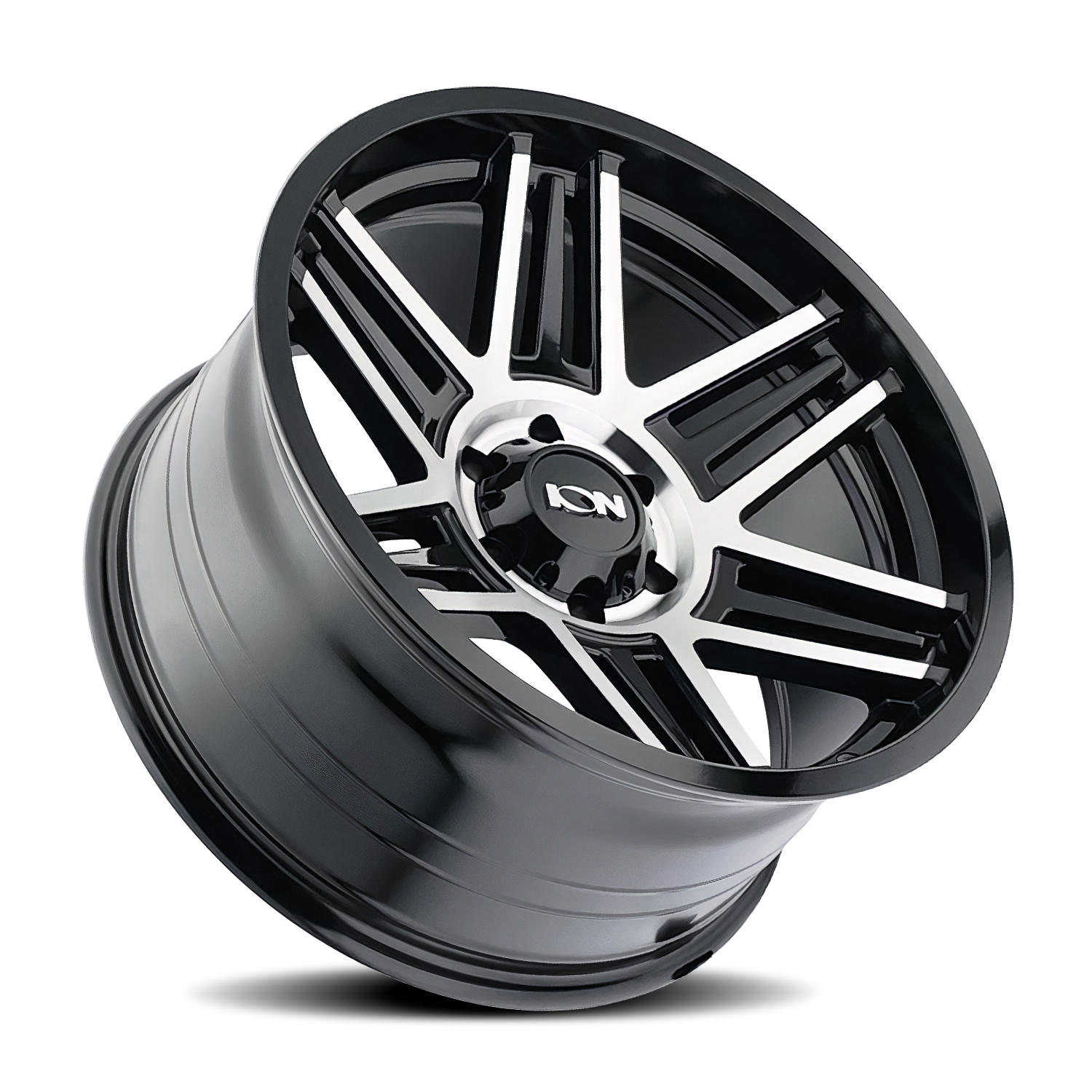 ion 147 gloss black machined 20x9 6-139.7 18mm 106mm