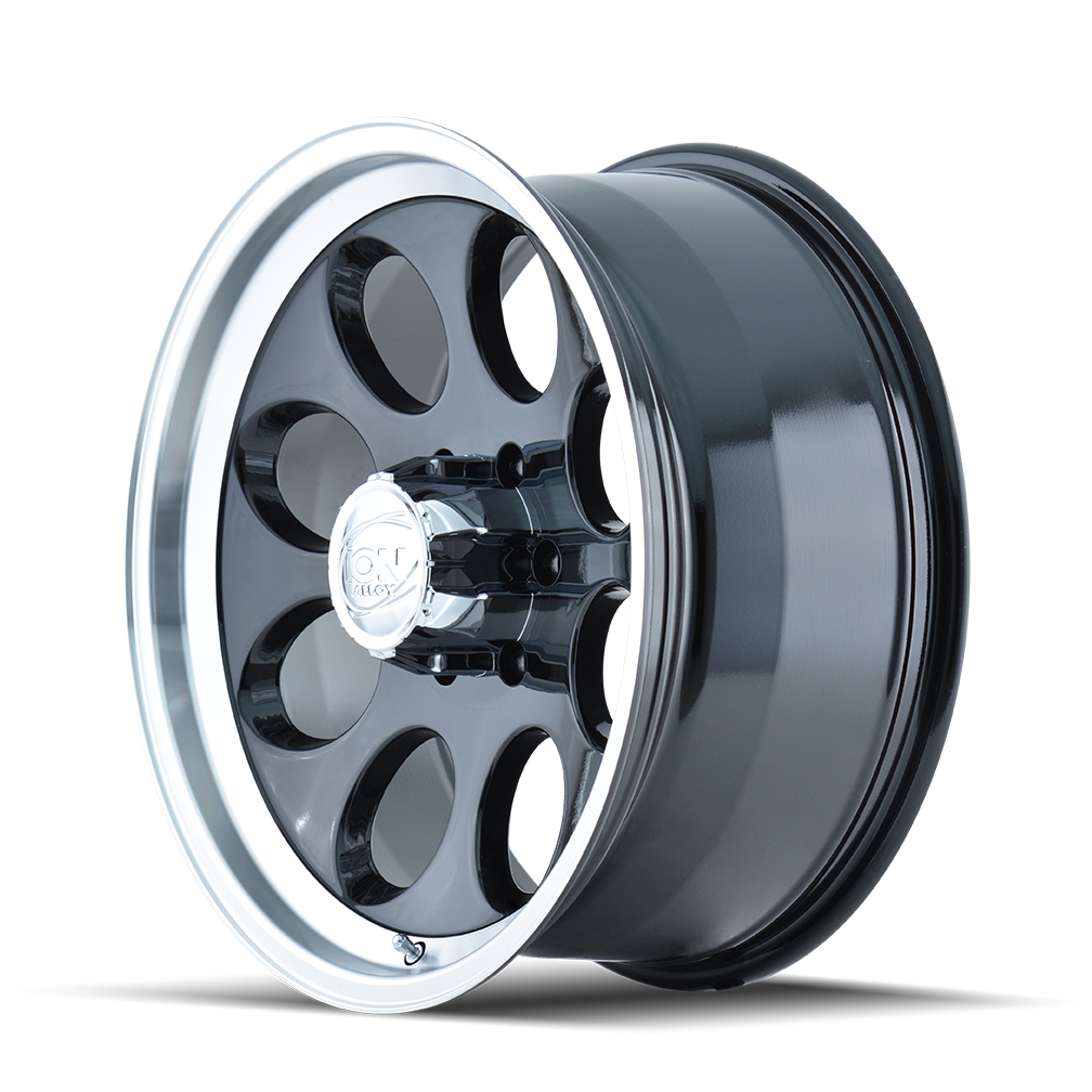 ion 171 gloss black machined 17x9 5-135 0mm 87mm