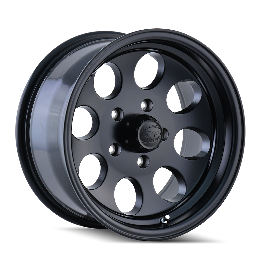 ION 171 MATTE BLACK 16X8 5-127 -5MM 83.82MM