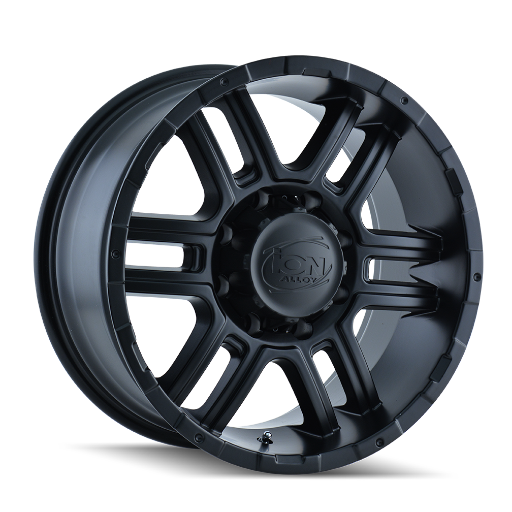 ION 179 MATTE BLACK 17X8 6-135 10MM 87MM