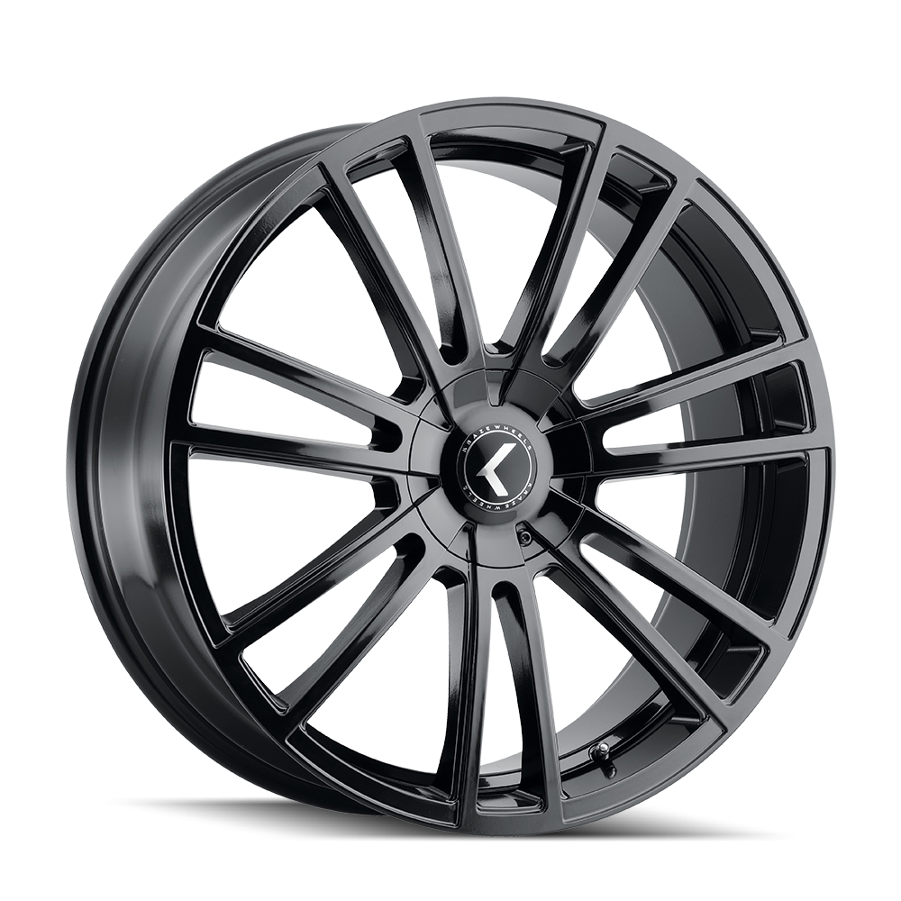 KRAZE SPECTRA 183 GLOSS BLACK 18X8 5-108/5-114.3 40MM 72.62MM
