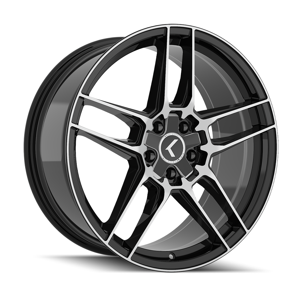 Kraze CONVERGE wheel in Black Machined