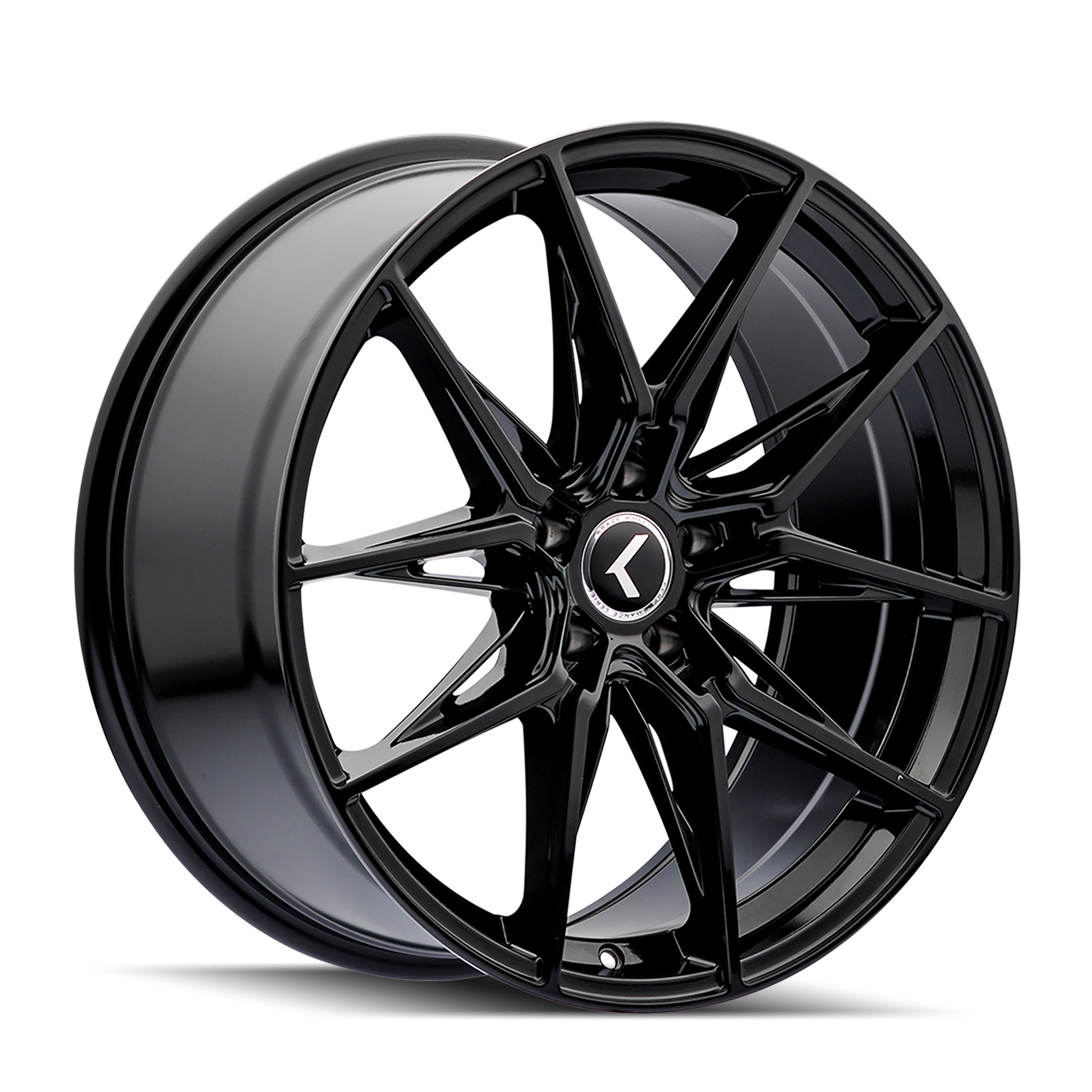 KRAZE EVOLVE KR196 GLOSS BLACK 18X8.5 5-112 40MM 66.56MM