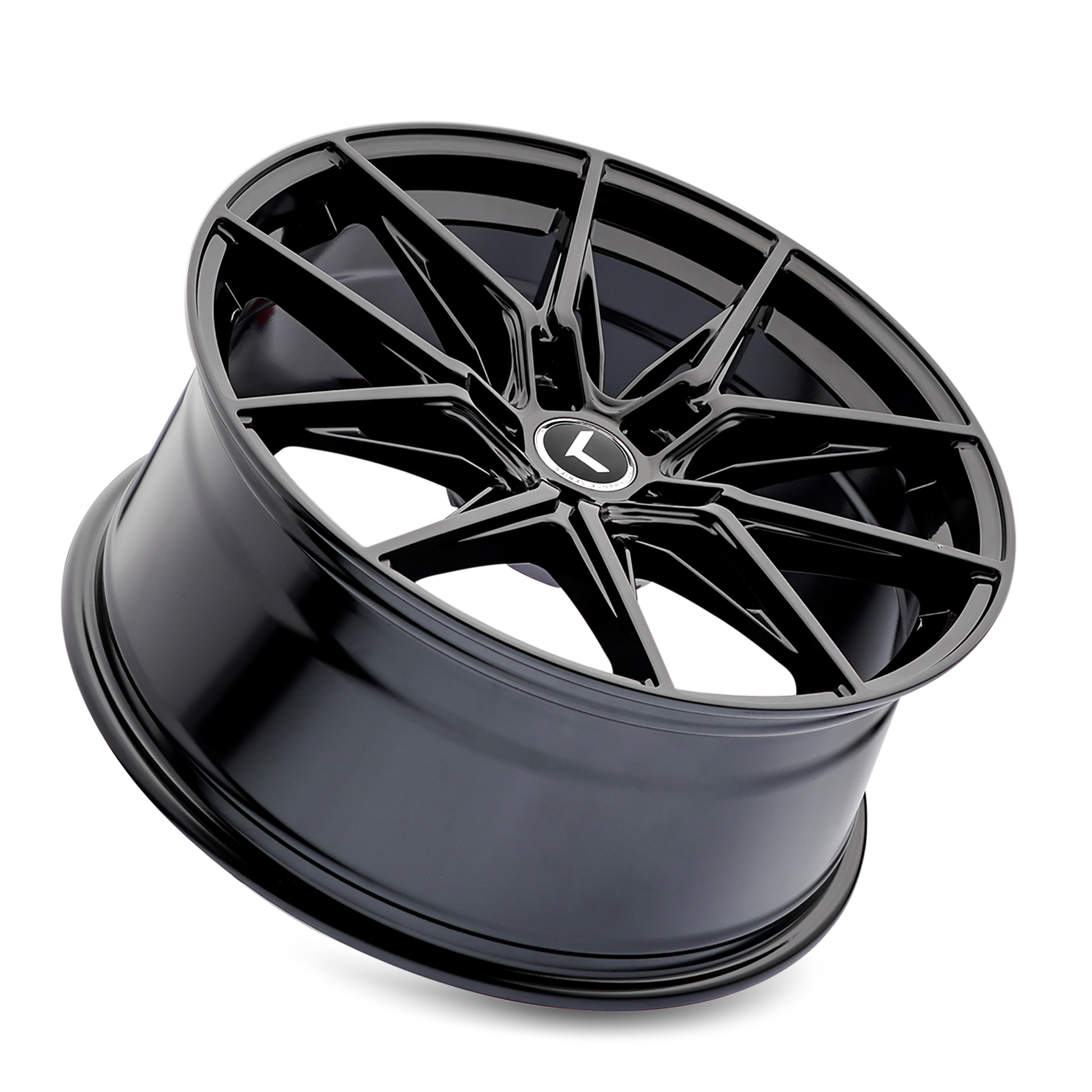 kraze evolve kr196 gloss black 20x9 5-112 35mm 66.56mm