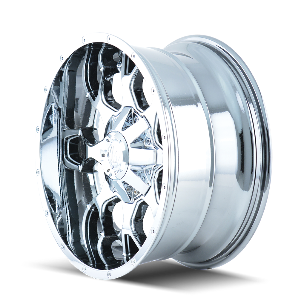 mayhem warrior 8015 chrome 18x9 5-114.3/5-127 18mm 87mm