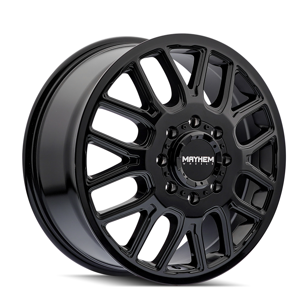 MAYHEM COGENT DUALLY (8107D) GLOSS BLACK 20X8.25 8-210 115MM 154.2MM