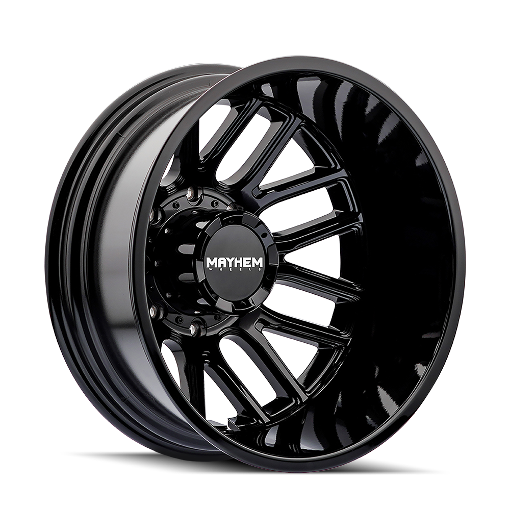 MAYHEM COGENT DUALLY (8107D) GLOSS BLACK 20X8.25 8-210 -192MM 154.2MM