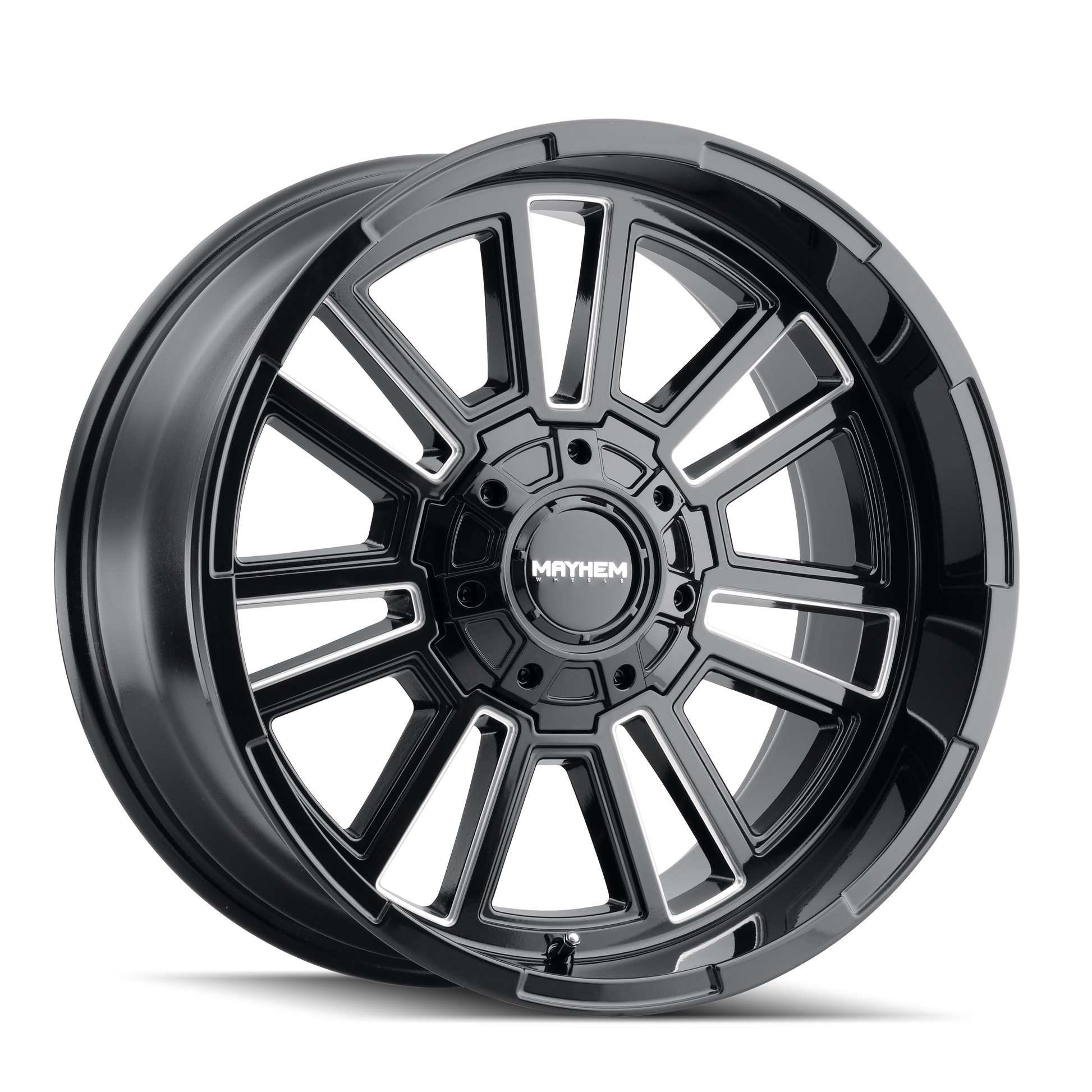 Mayhem APOLLO wheel in Gloss Black Milled