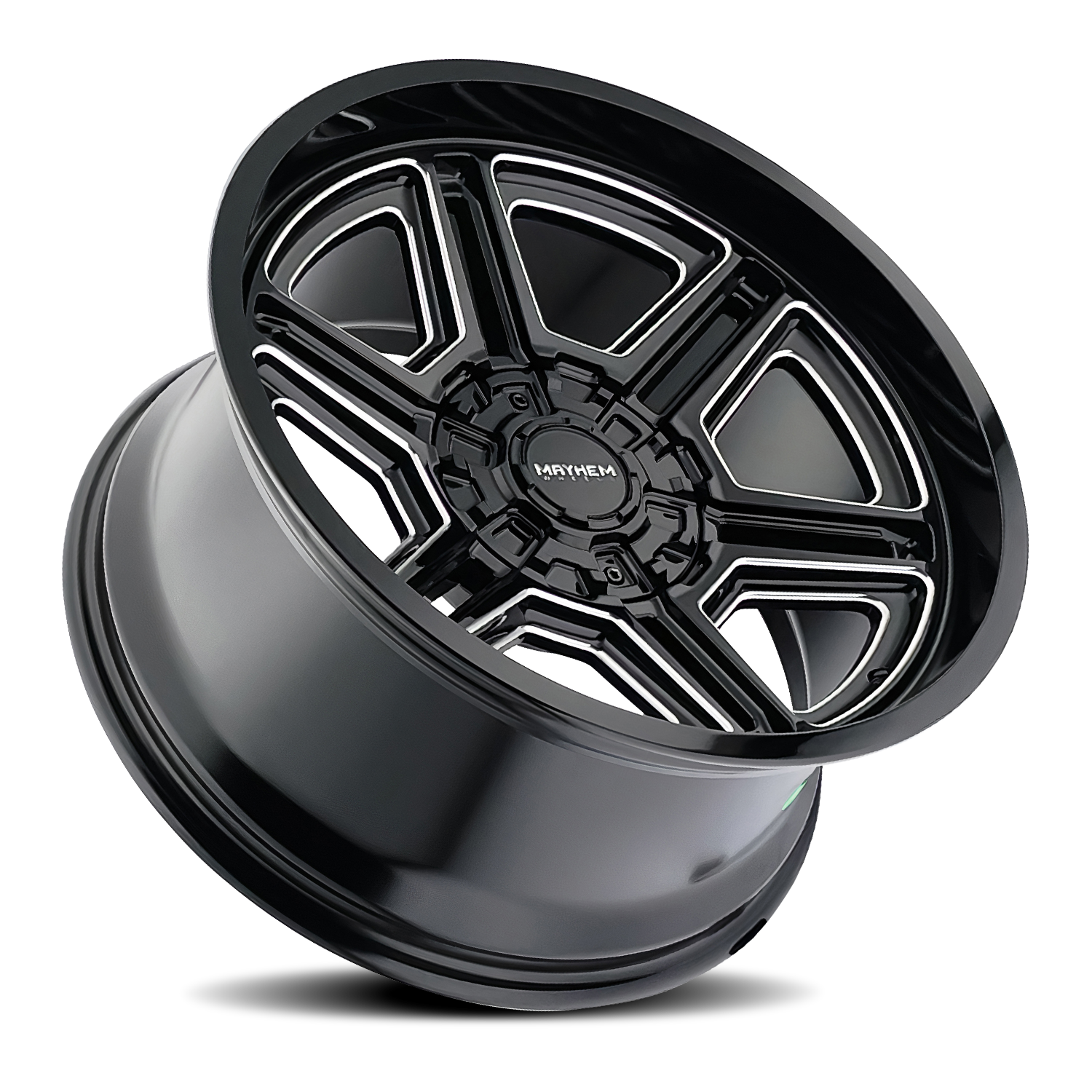 mayhem hermosa 8117 black milled 20x10 8-165.1 -25mm 130.8mm