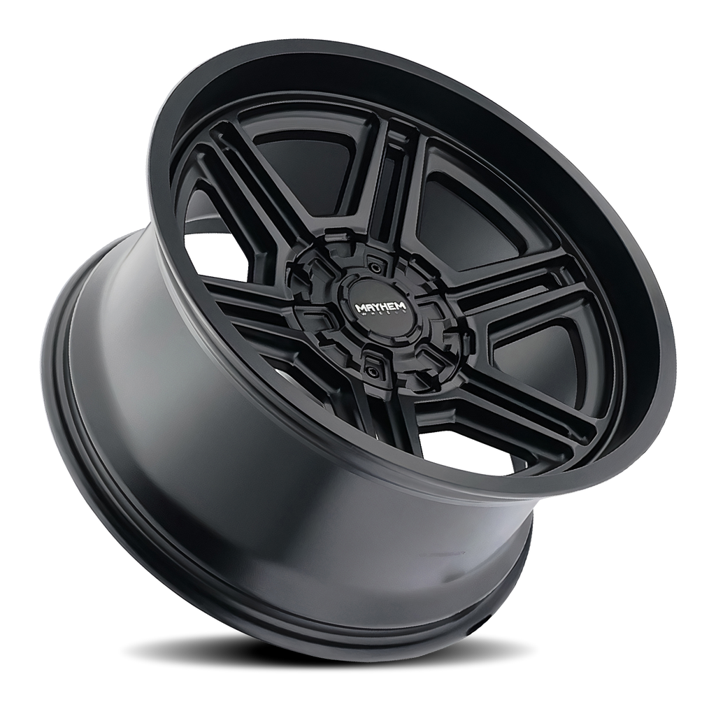 mayhem hermosa 8117 matte black 20x10 8-170 -25mm 125.2mm