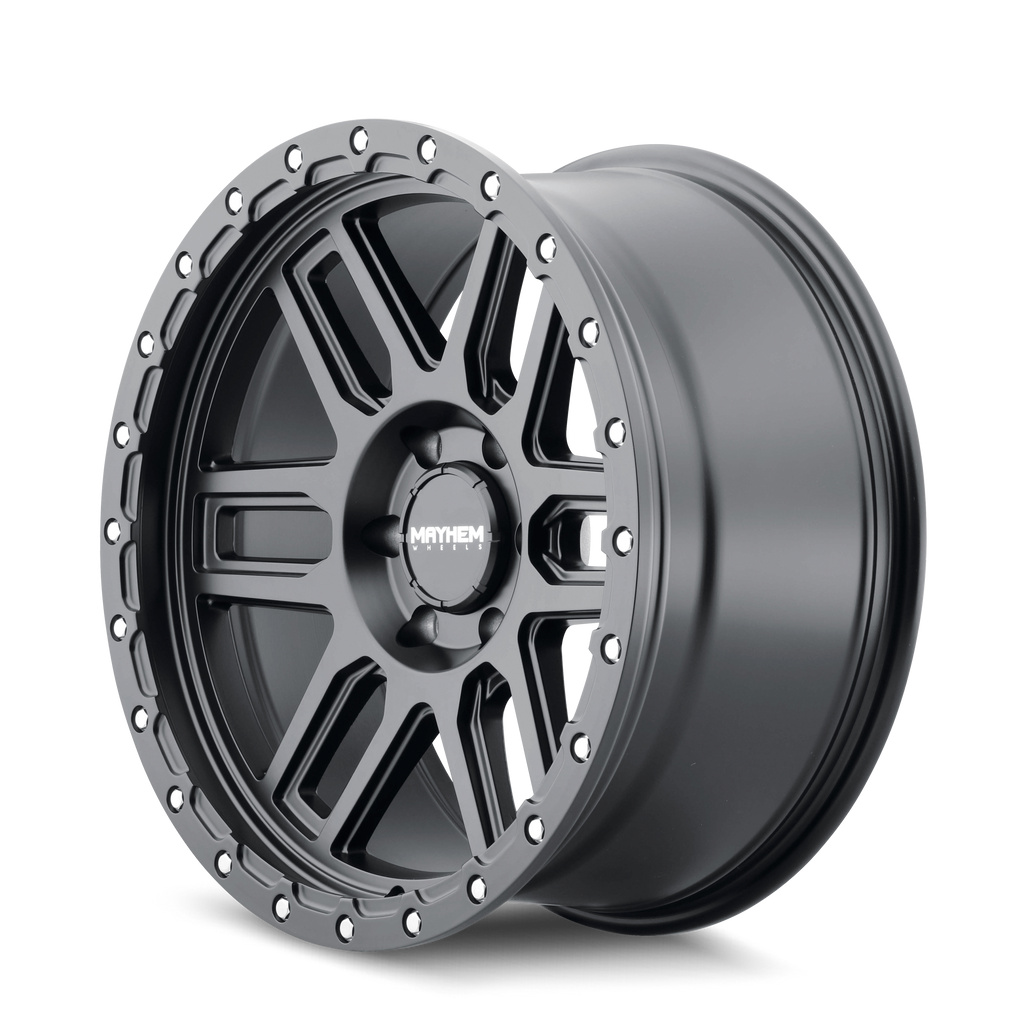 mayhem delta 8304 matte black 17x9 6-139.7 -12mm 106mm