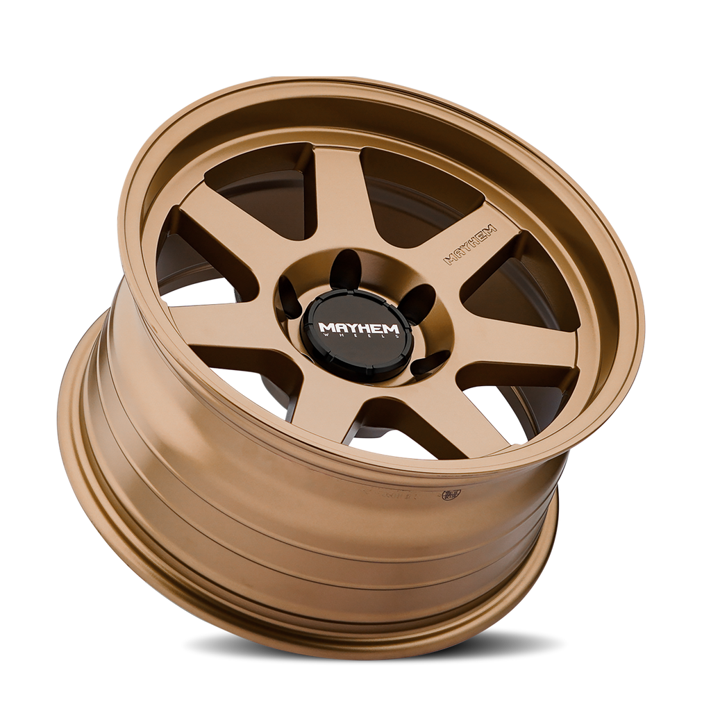 mayhem convoy 8307 satin bronze 17x9 6-139.7 -6mm 106mm