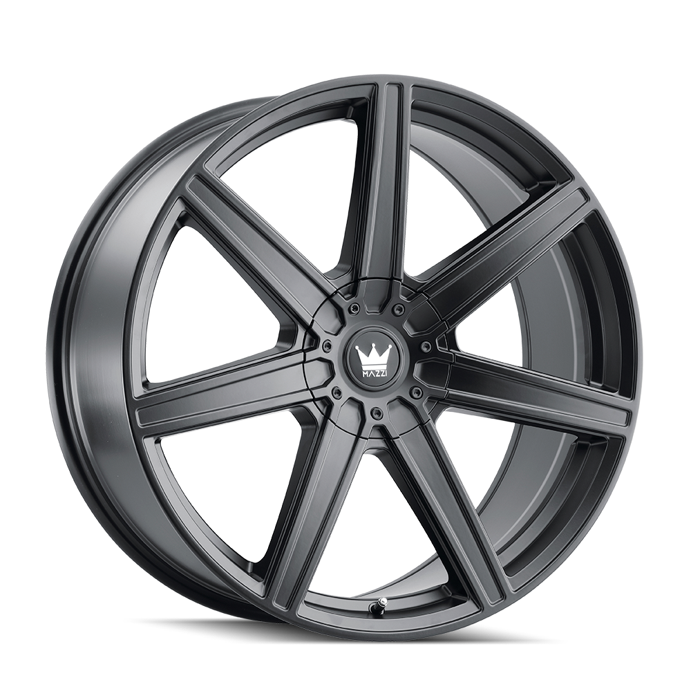 MAZZI LAGUNA 376 MATTE BLACK 18X8 5-108/5-114.3 35MM 72.6MM