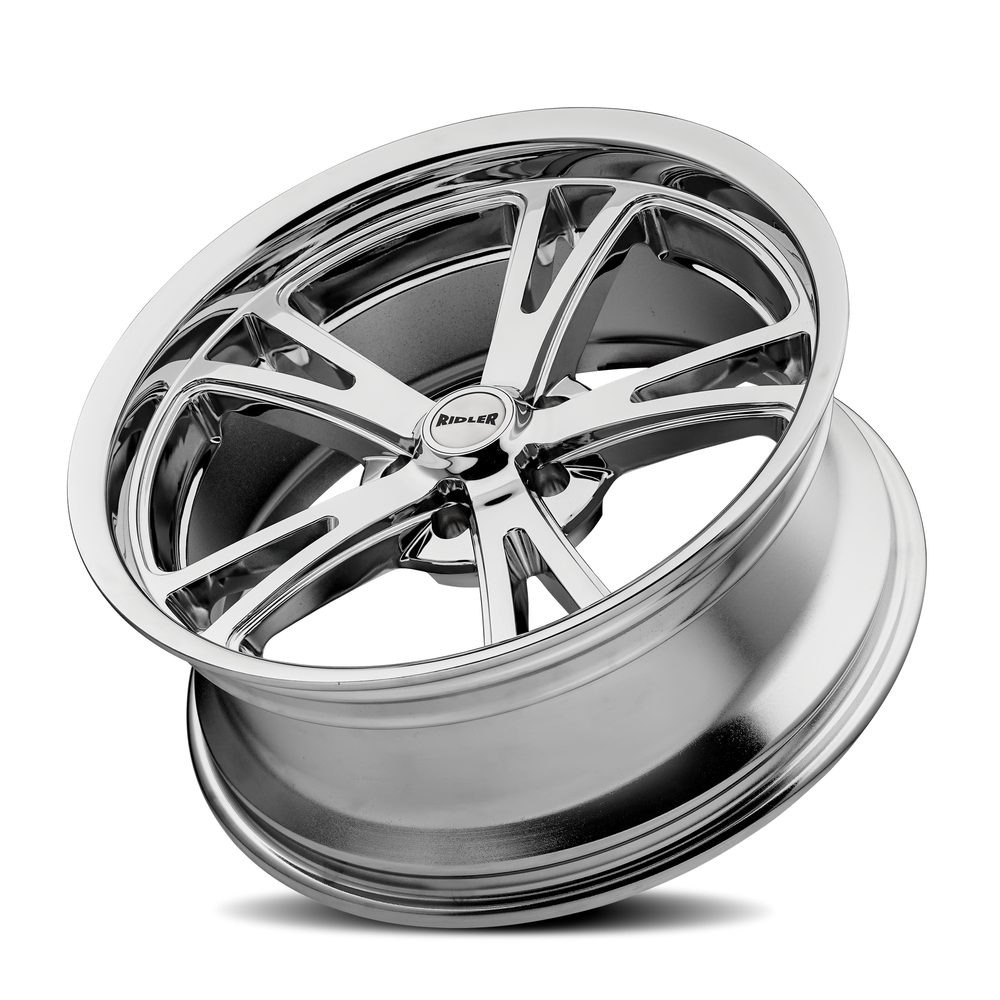 ridler 606 chrome 20x8.5 5-120.65 0mm 83.82mm