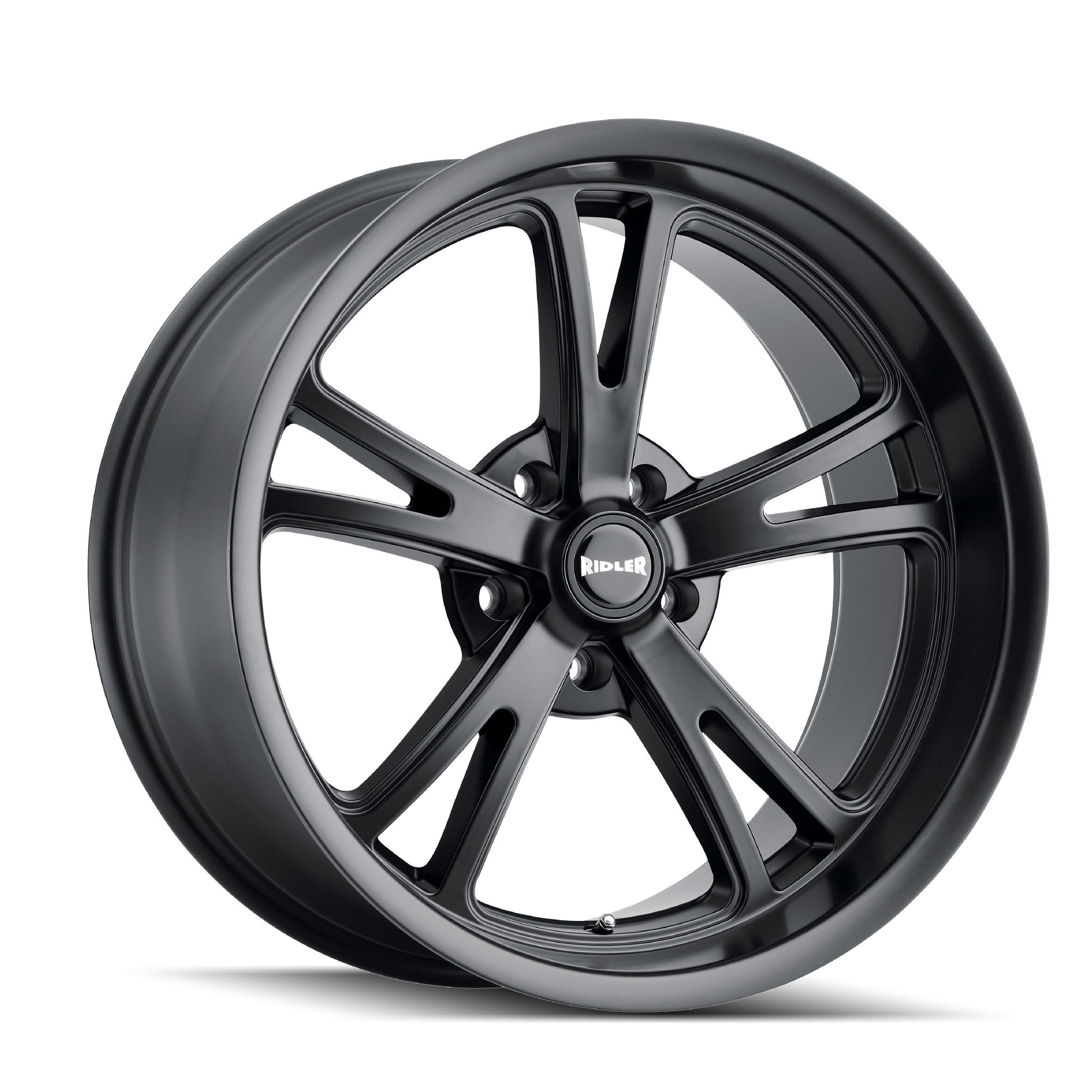 RIDLER 606 MATTE BLACK 22X10.5 5-115 25MM 72.62MM