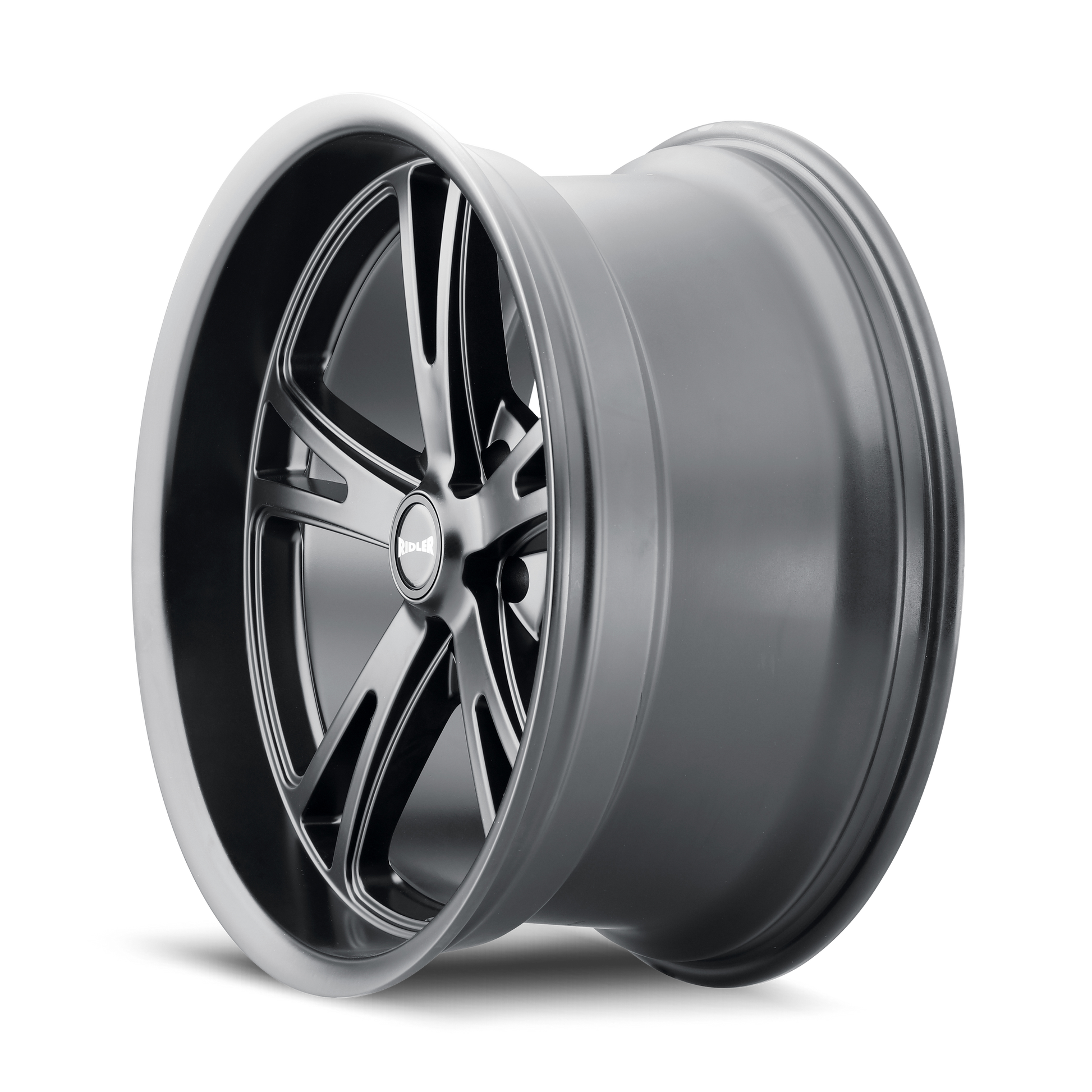 ridler 606 matte black 20x9 5-115 18mm 72.62mm