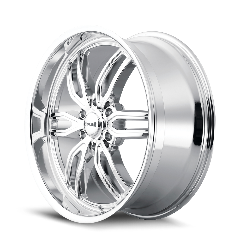 ridler 609 chrome 20x9 6-139.7 30mm 106.1mm