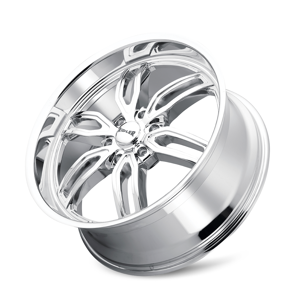 Ridler 609 wheel in Chrome — view 3