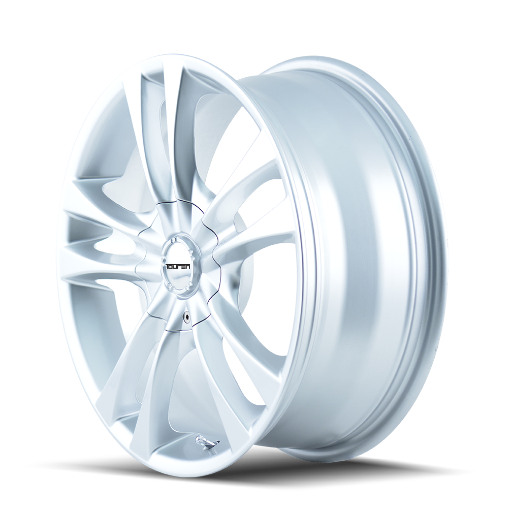 touren tr22 3222 gloss hyper silver 16x7 5-100/5-114.3 40mm 72.62mm