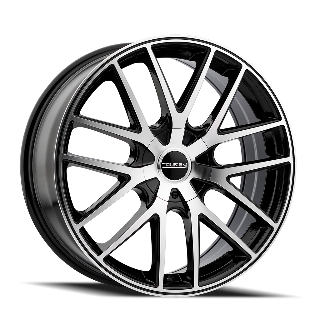 TOUREN TR60 3260 MATTE BLACK MACHINED 20X8.5 5-114.3/5-120 20MM 74.1MM