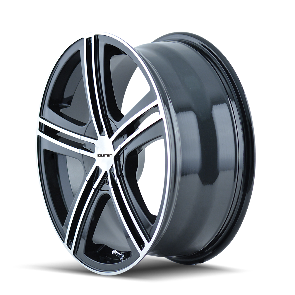 touren tr62 3262 gloss black machined 17x7 4-100/4-114.3 40mm 67.1mm