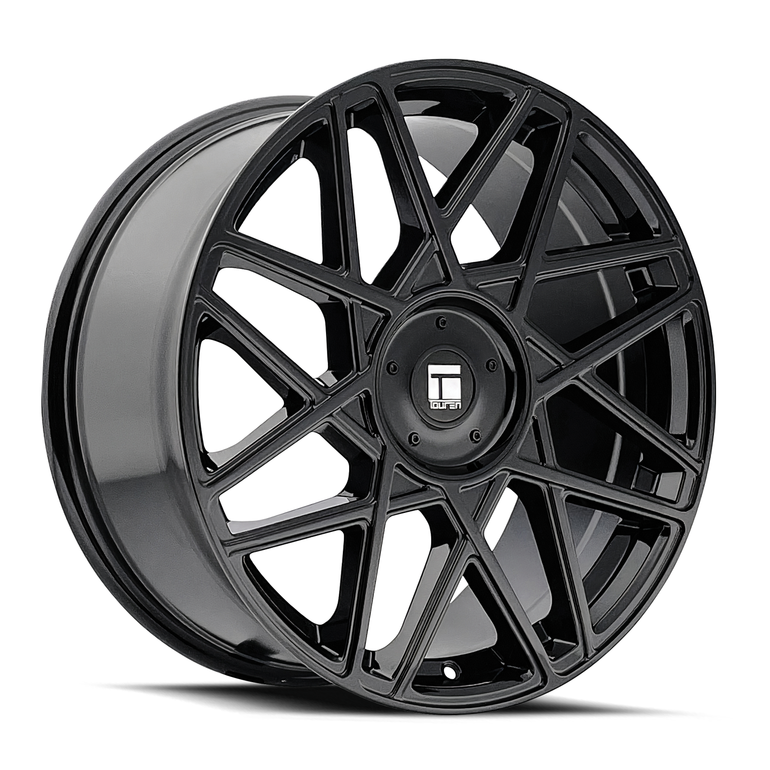 TOUREN TR66 3266 GLOSS BLACK 17X8 5-112/5-120 35MM 74.1MM