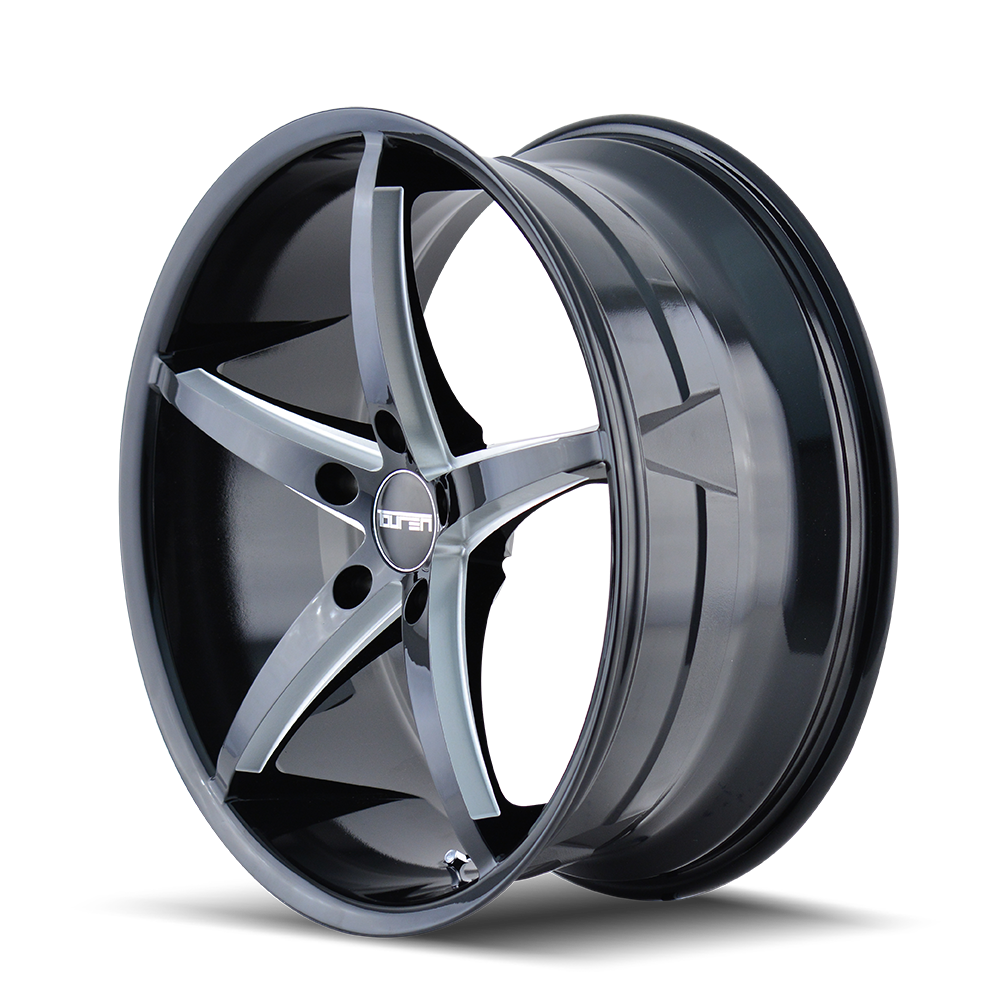 touren tr70 3270 gloss black milled 17x7.5 5-120 40mm 74.1mm