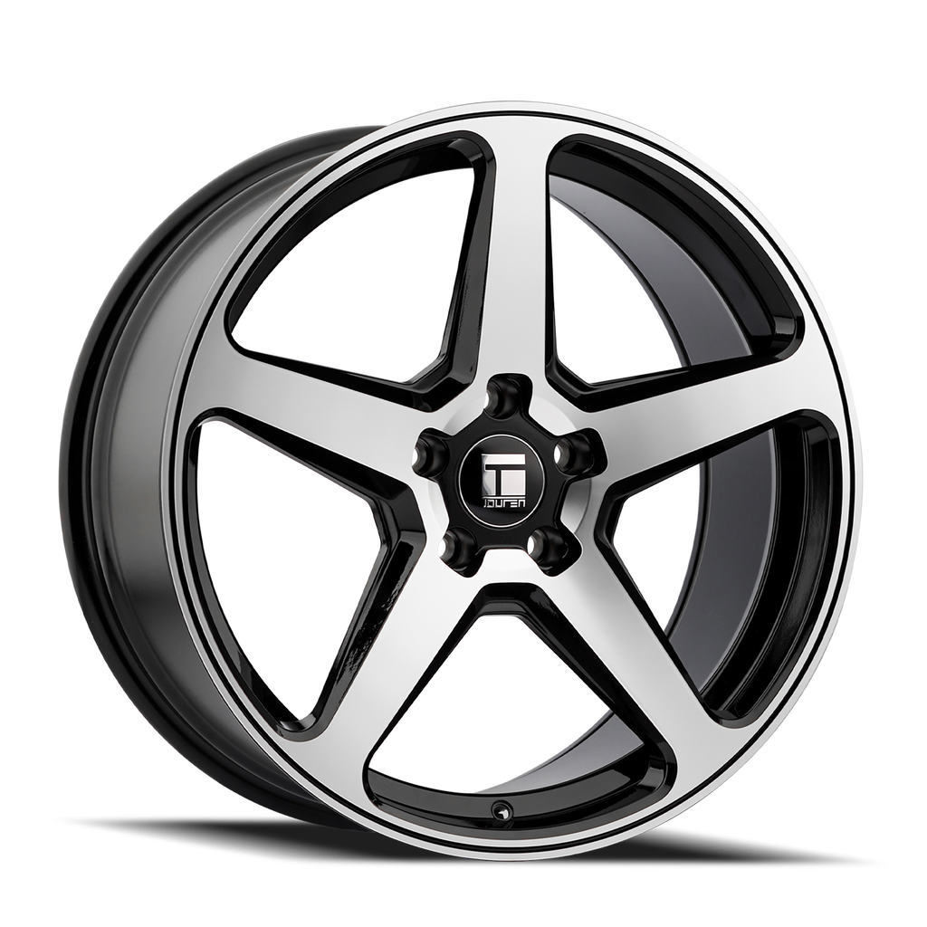 TOUREN TF96 3296 GLOSS BLACK MACHINED 20X9 5-112 35MM 66.6MM