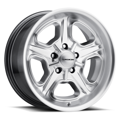 American Muscle Daytona Hyper Silver - 5-120