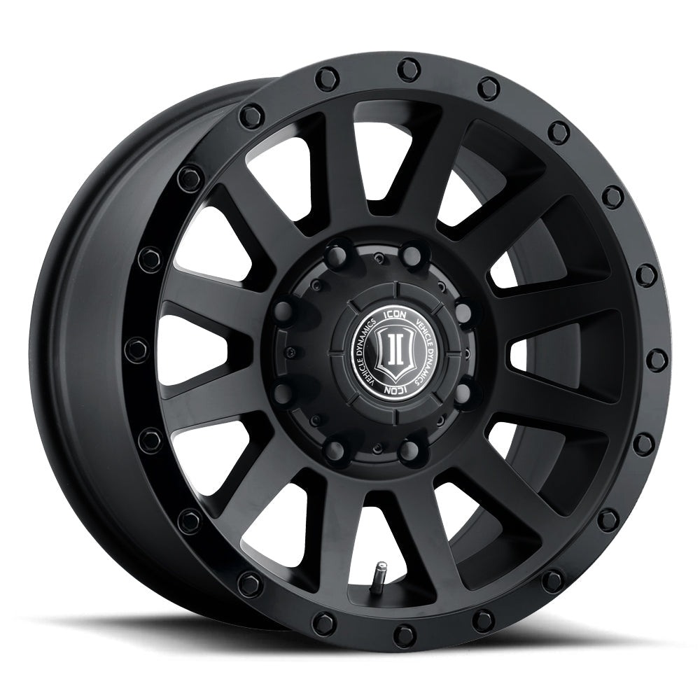 ICON Alloys Compression HD 18x9 8x165.1 Double Black - 2018908055DB
