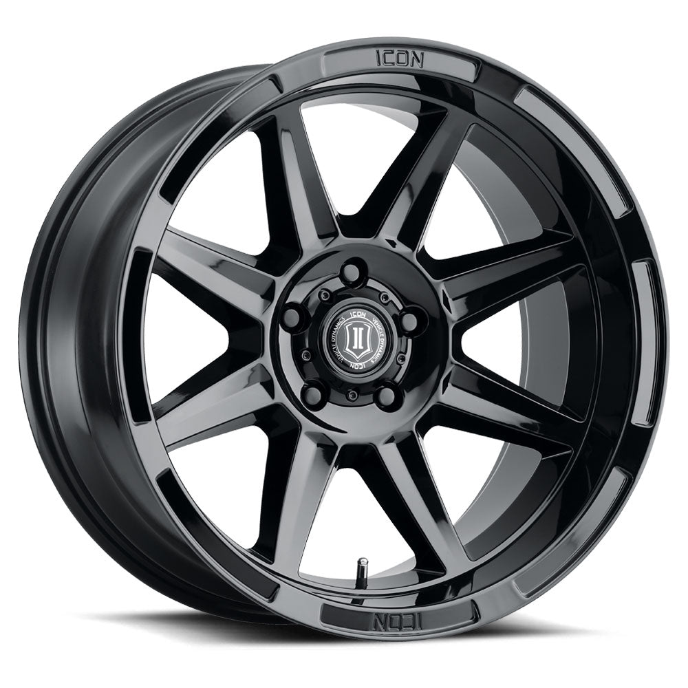 ICON Alloys Bandit 20x10 5x127.0 Gloss Black - 6020107345GB