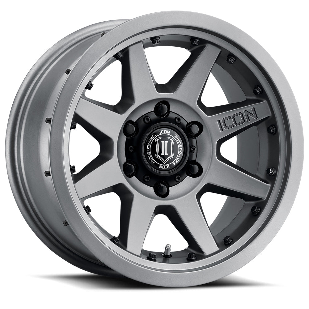 ICON Alloys Rebound Pro 17x8.5 6x139.7 Titanium - 21817858347TT