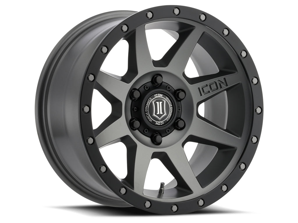 ICON Alloys Rebound 18x9 6x139.7 Titanium - 1818908350TT