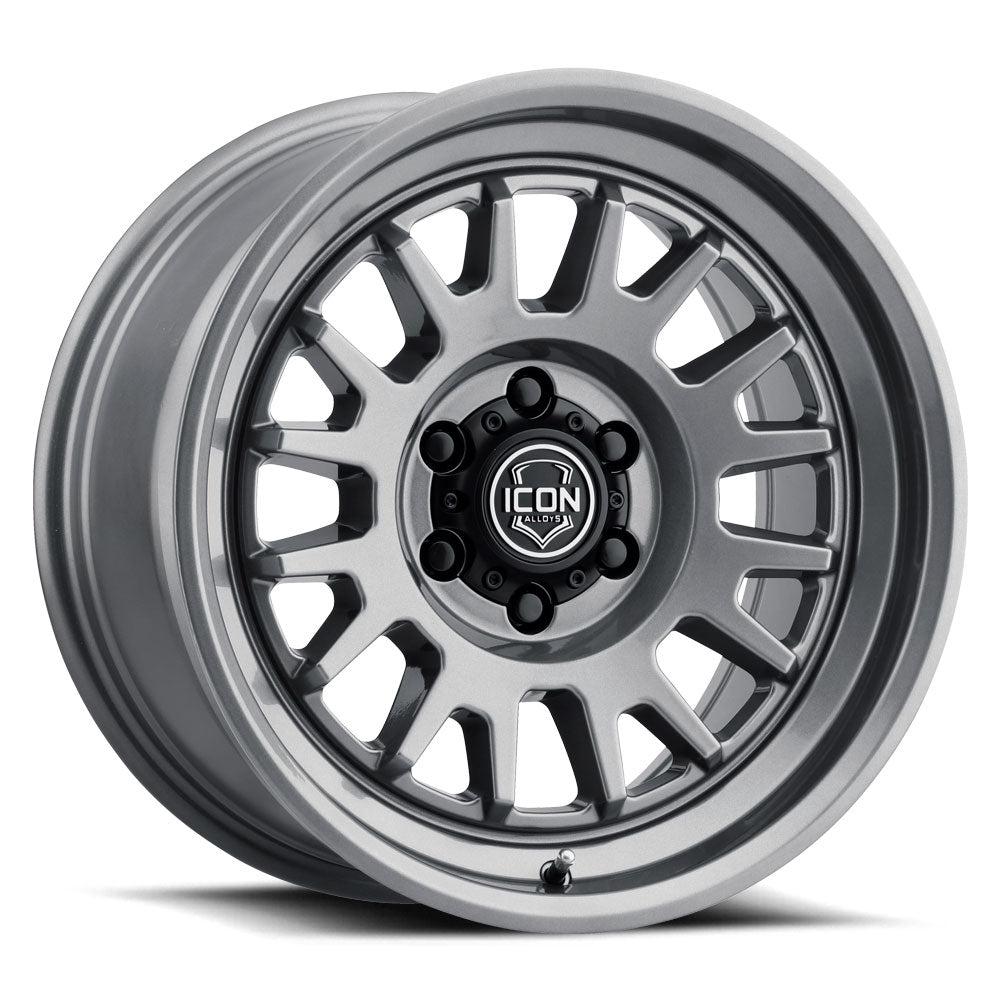 ICON Alloys Anza 17x8.5 5x127.0 Gun Metal - 8217857345GM