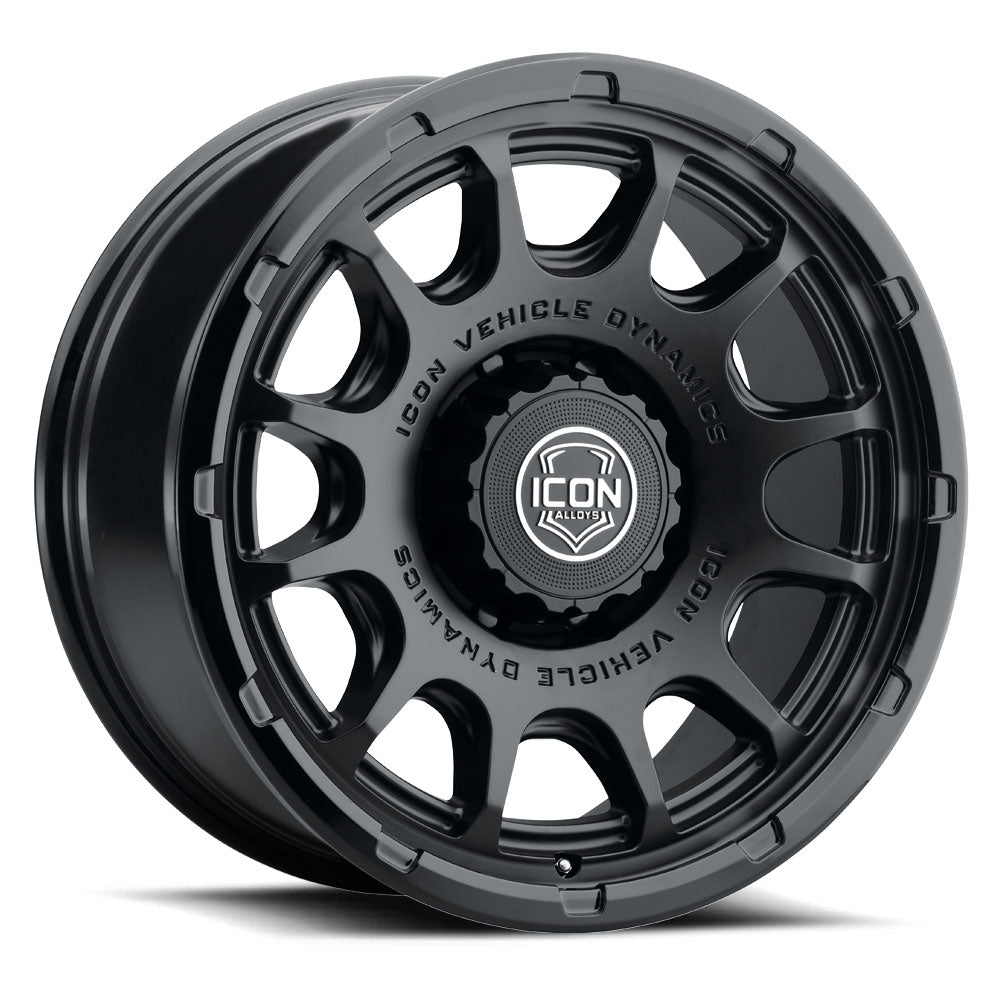 ICON Alloys Rancho 20x9 8x165.1 Double Black - 8420908055DB