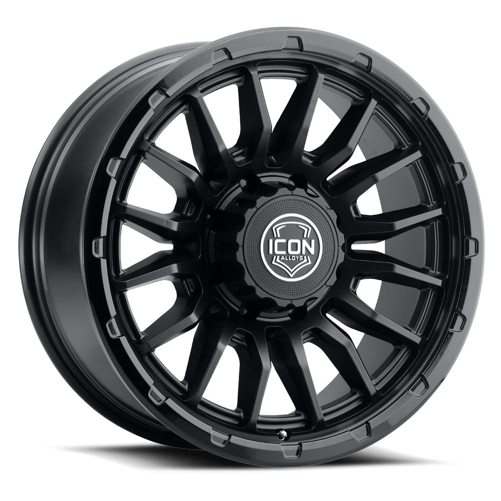ICON Alloys Cajon 20x9 8x165.1 Double Black - 8320908055DB