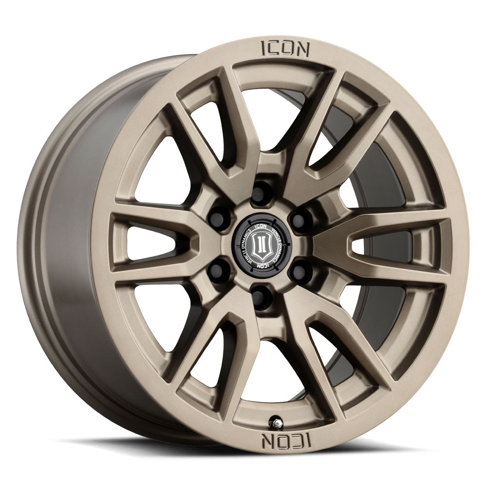 ICON Alloys Vector 6 17x8.5 6x120 Bronze - 2417859447BR