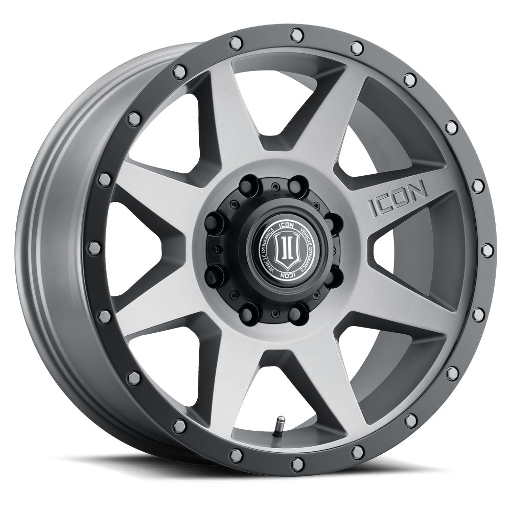 ICON Alloys Rebound 20x9 8x165.1 Titanium - 1820908055TT