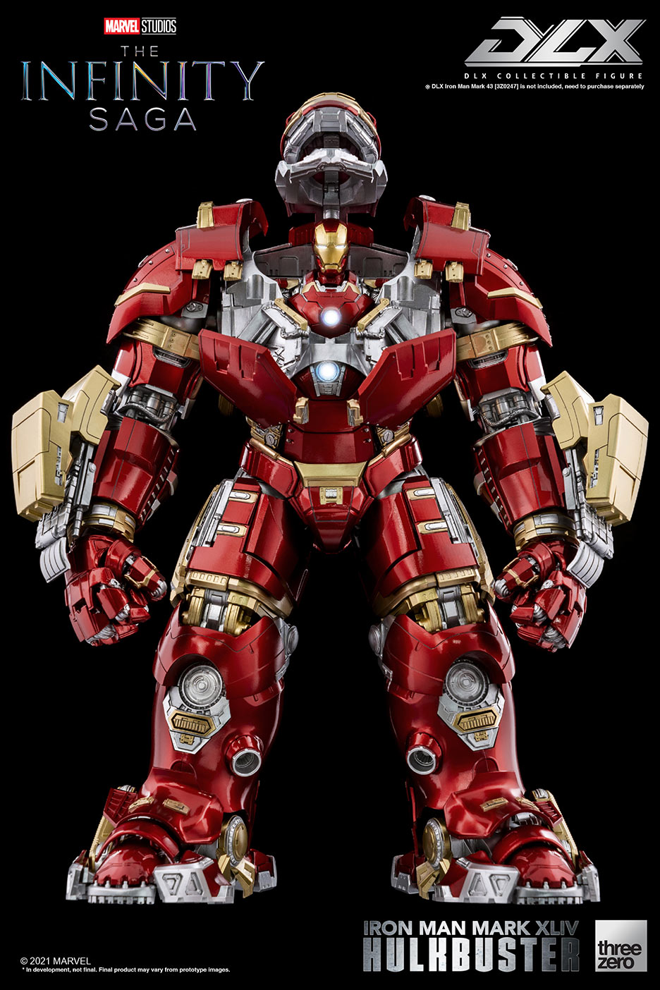 ThreeZero DLX Iron Man Mark 44 “Hulkbuster” – Infinity Saga 1:12 Scale Collectible Figure