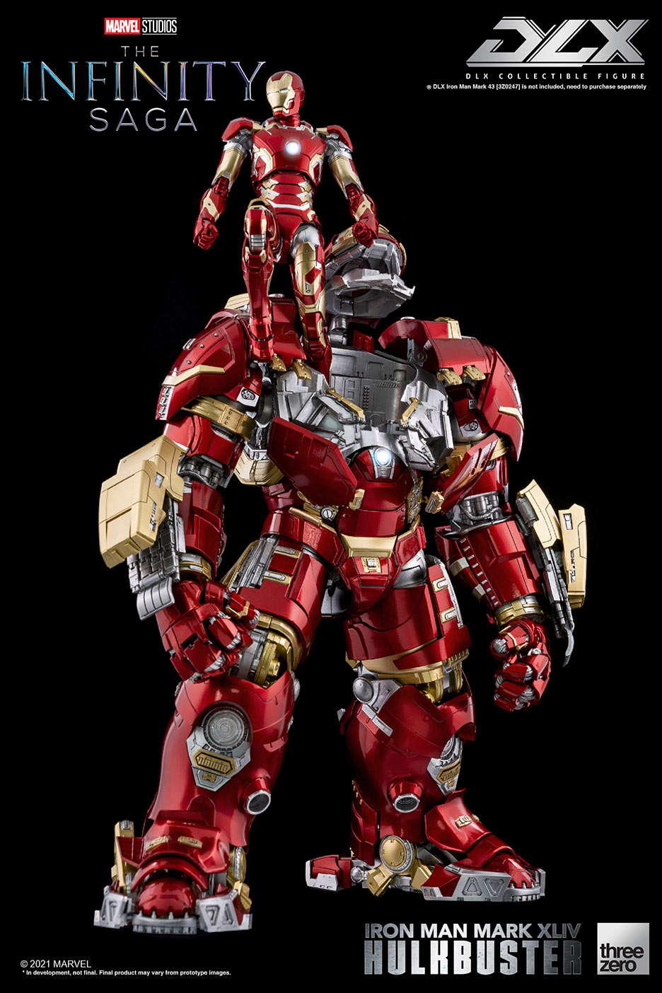 ThreeZero DLX Iron Man Mark 44 “Hulkbuster” – Infinity Saga 1:12 Scale Collectible Figure