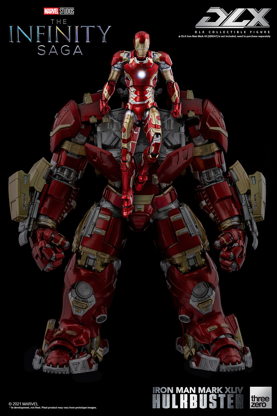 ThreeZero DLX Iron Man Mark 44 “Hulkbuster” – Infinity Saga 1:12 Scale Collectible Figure