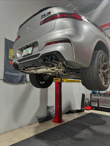 MAD BMW X3M X4M F97 F98  Axle Back Exhaust